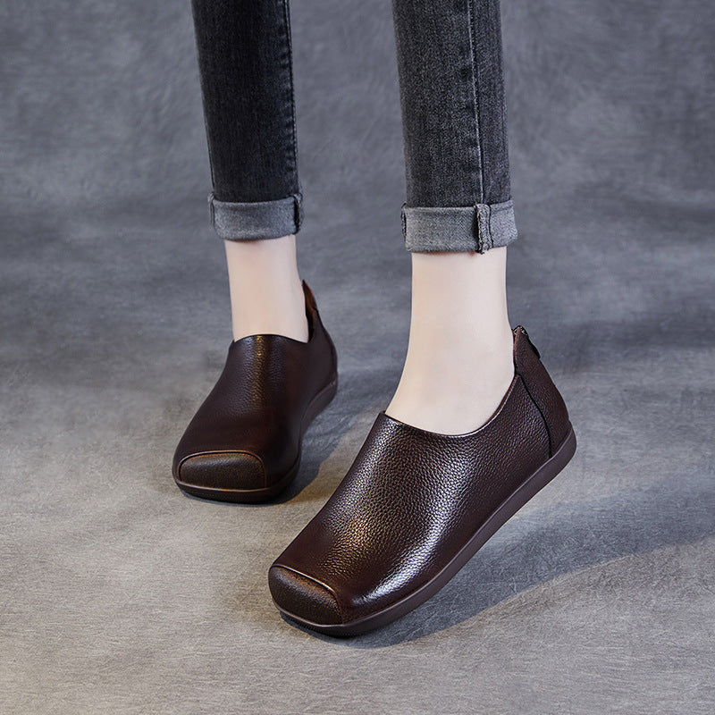 Dame Slip-On Læder Clogs med Komfortfodbed Stilla