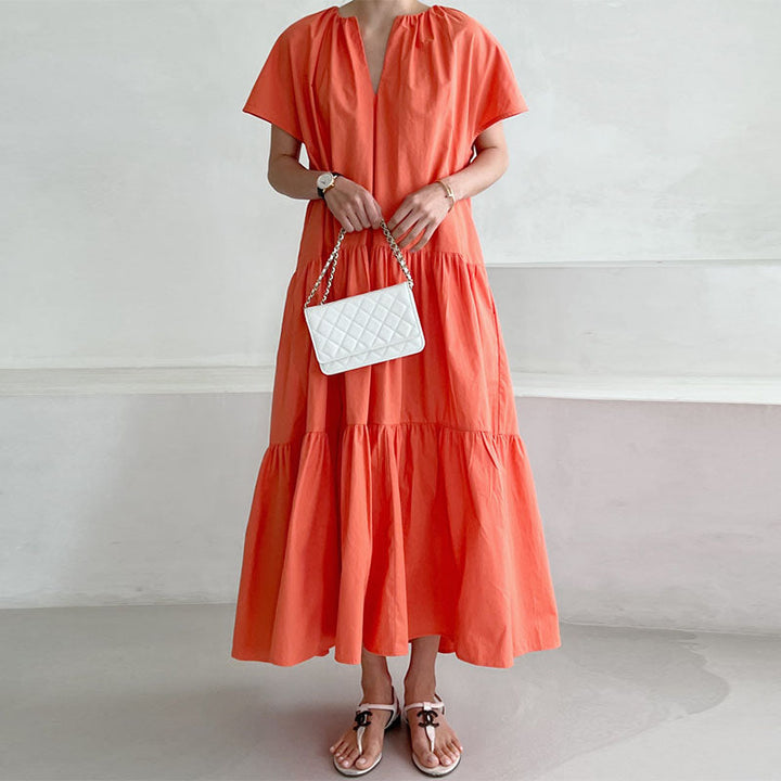 Stilla | Midi Skirt med Volanter