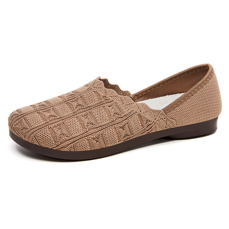 Femme Slip-On Komfort Vandresko med fleksibelt strik-obertekt Stilla