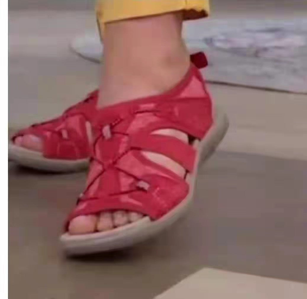 Dame Outdoor-sandaler med justerbare remme og skridsikker sål Stilla