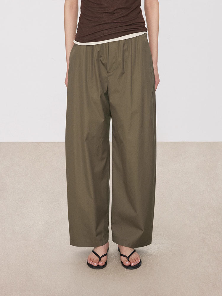 Dame vidde culotte med elastisk talje og luftig snit Stilla