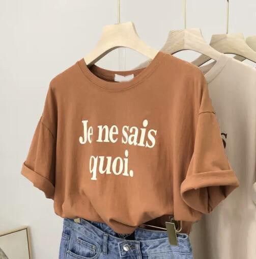 Dame Casual Graphic T-Shirt Stilla