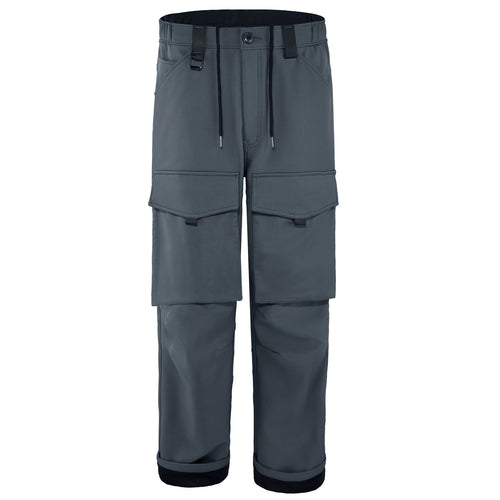 Herrer multifunktionelle cargo-bukser med elastisk talje og flere lommer Stilla