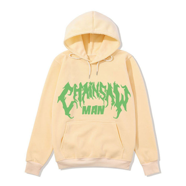 Herre hoodie med unik grafisk design Skovae