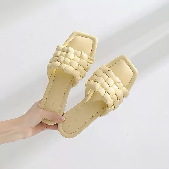 Dame Chic Vevet Slide Sandaler Stilla