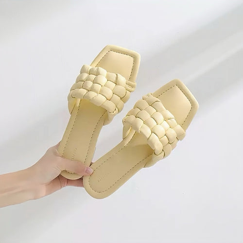 Dame Chic Vevet Slide Sandaler Stilla