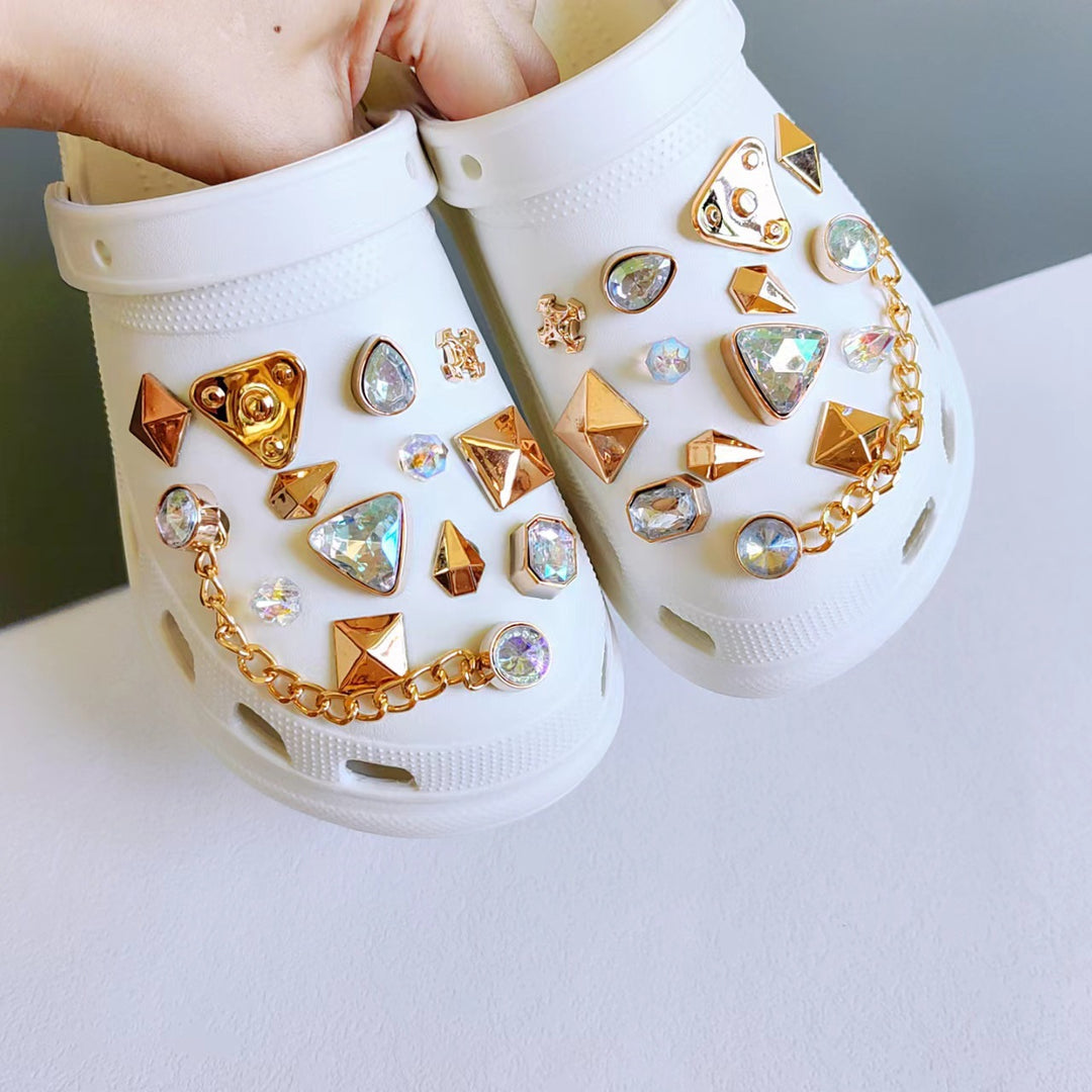 Dame Trendy og komfortable Clogs med smukke rhinsten Stilla