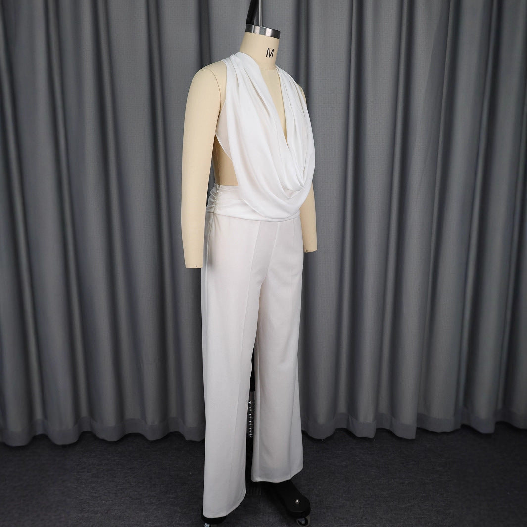 Damer Elegant og figursyet Jumpsuit Skovae