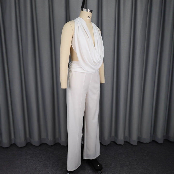 Damer Elegant og figursyet Jumpsuit Skovae