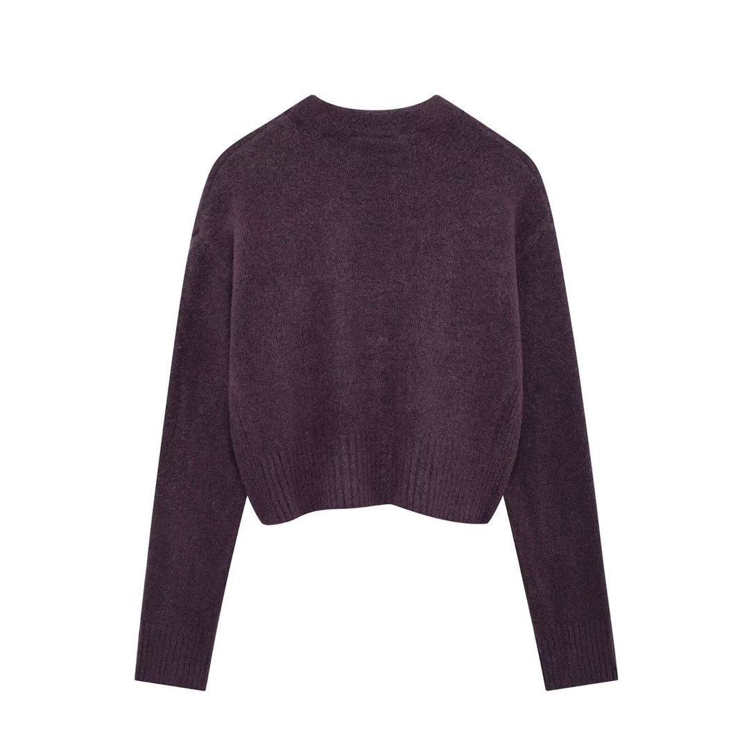 Femme Cozy Strikpullover Stilla