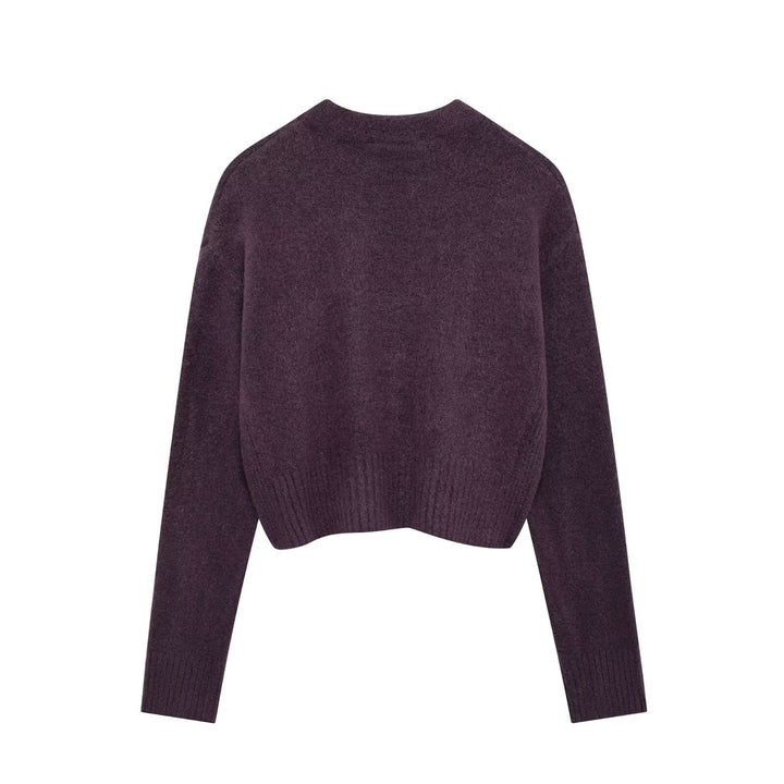 Femme Cozy Strikpullover Stilla