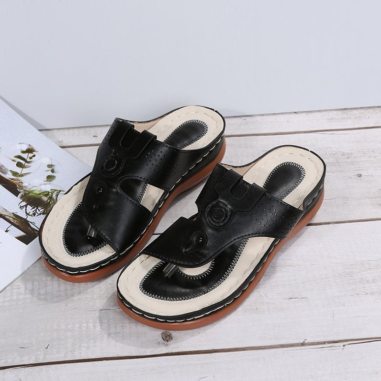 Dame fodseng-sandaler med anatomiske justerbare remme Stilla