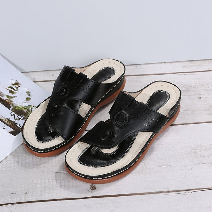 Dame fodseng-sandaler med anatomiske justerbare remme Stilla