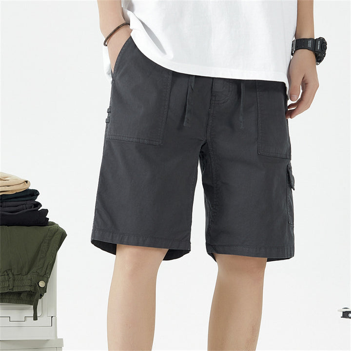 Herrer cargo shorts med alsidige lommer Stilla