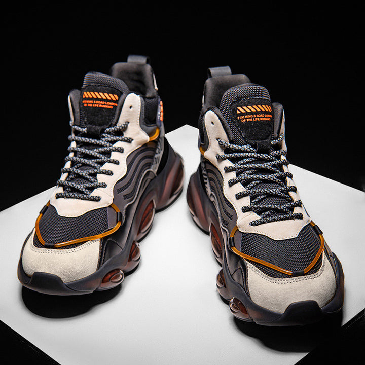 Herren højtydende multi-struktur sport sneakers Stilla