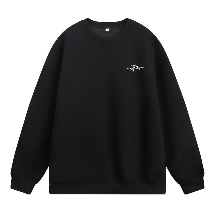 Dame casual sweatshirt lavet af høj kvalitet bomuld og med et moderne print Skovae
