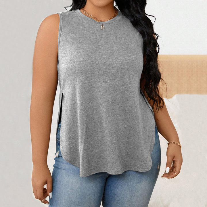 Dame tanktop med sidestykker Stilla