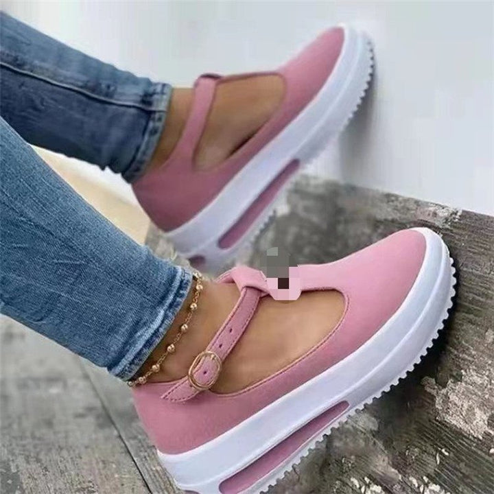 Dame Sporty Mary Jane sneakers med justerbar rem Stilla