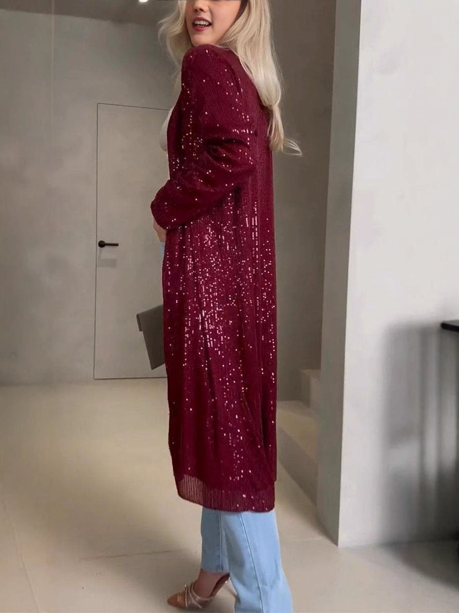 Dame Glamourøs Aftenkåbe Stilla