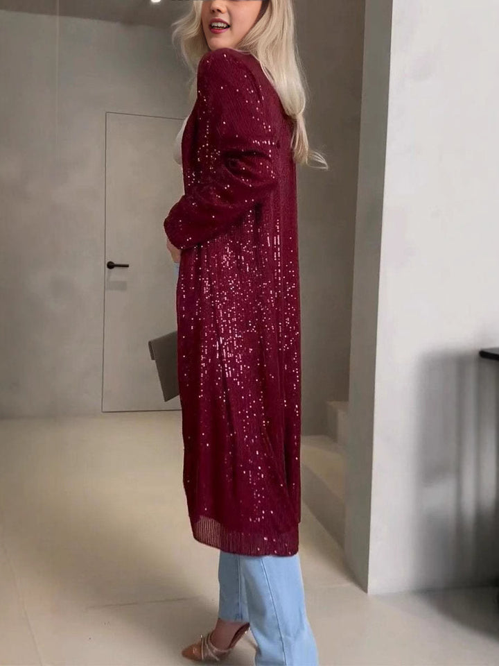 Dame Glamourøs Aftenkåbe Stilla