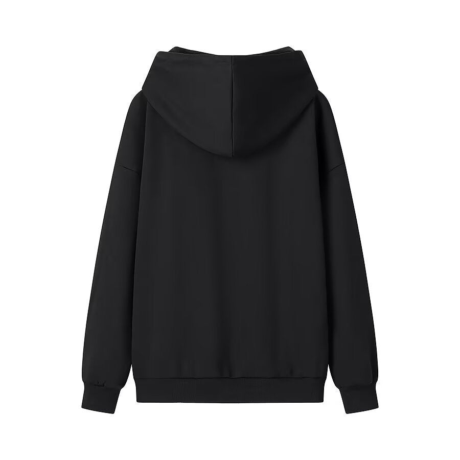 Femme Oversized Pullover Hoodie med Kængurulomme Stilla