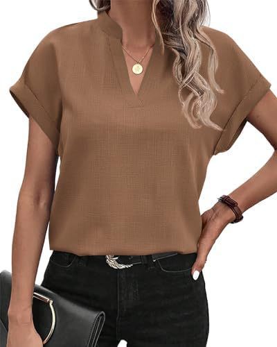 Damer løs top i minimalistisk stil Stilla