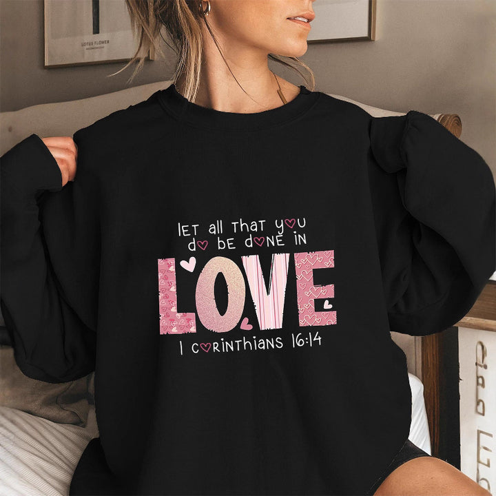Kvinders sweatshirt med inspirerende print og komfortabel pasform Stilla