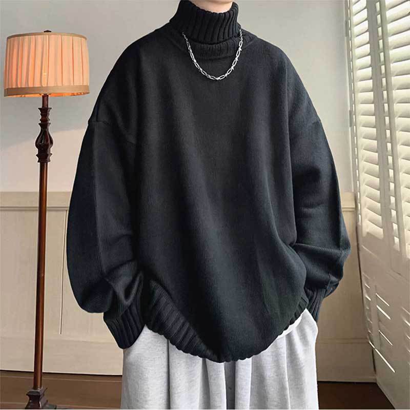 Damer afslappet rullekravesweater med blødt materiale og moderne snit Stilla