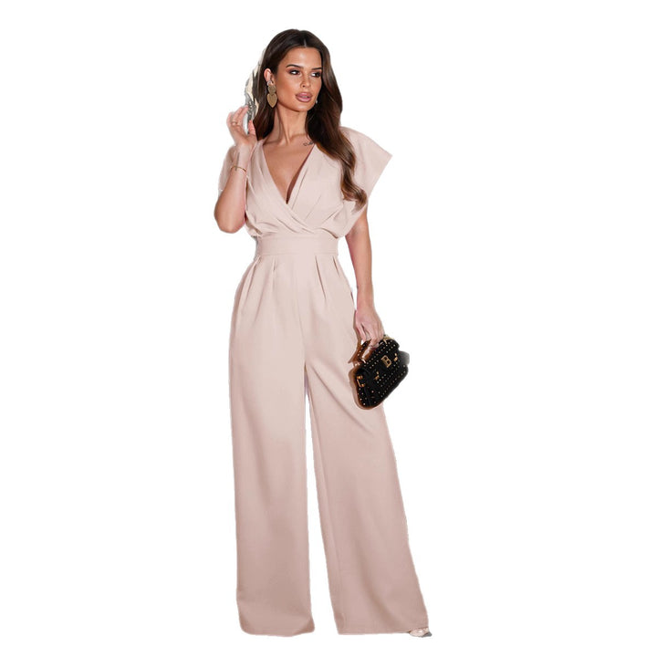 Dame Elegant bred ben bukser jumpsuit Stilla