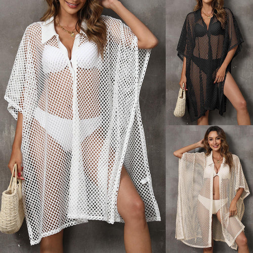 Frau Åben Web Strand Kimono Stilla