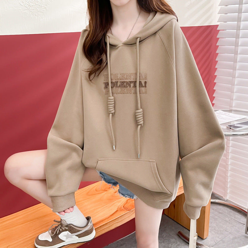 Femme Casual Graphic Hoodie Stilla
