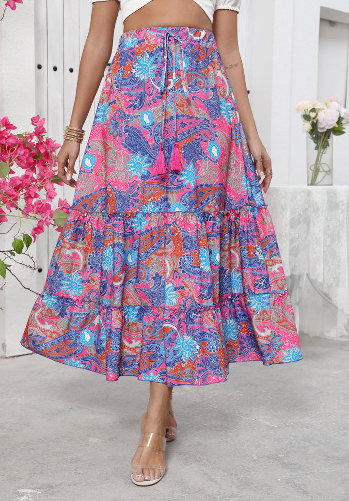 Dame Bohemian Lagdelt Maxi Stilla