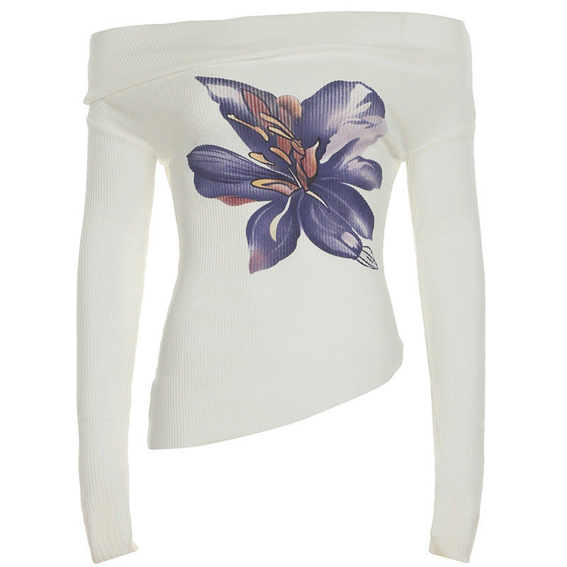 Dame Maxi-Nederdel med floralt design Skovae