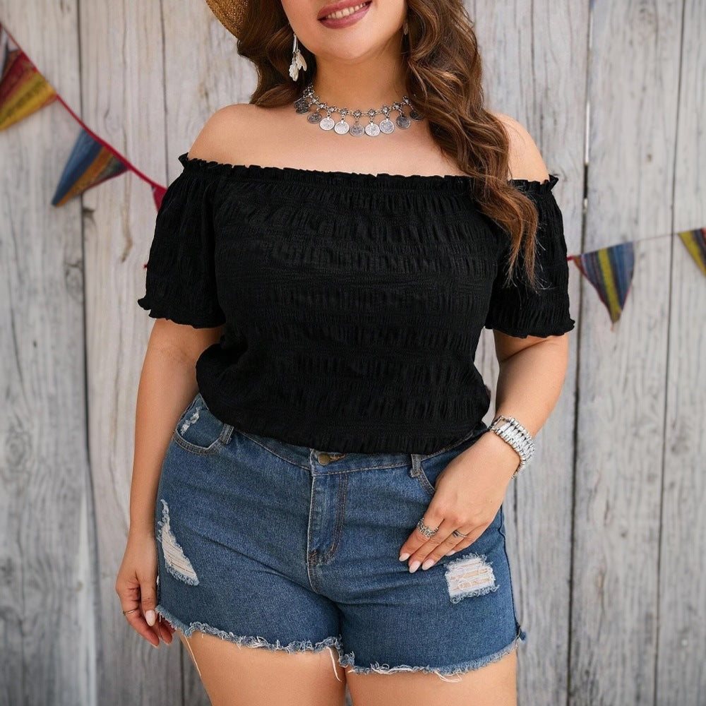 Dame Off-Shoulder Bluse Skovae