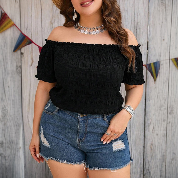 Dame Off-Shoulder Bluse Skovae