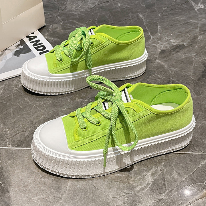 Dame Chunky Sneakers med struktureret sål og åndbart overmateriale Stilla