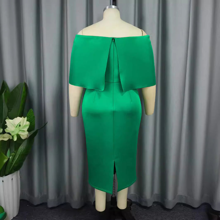 Damer Elegant Midi-kjole med overdimensioneret sløjfe-detalje Skovae
