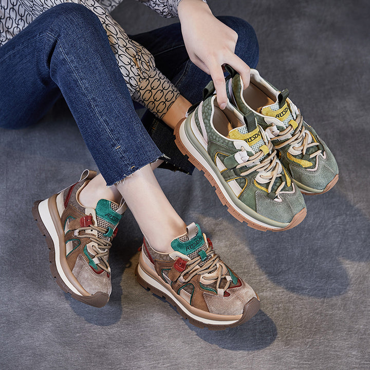 Herrer Fritid Chunky Platform Sneakers Stilla