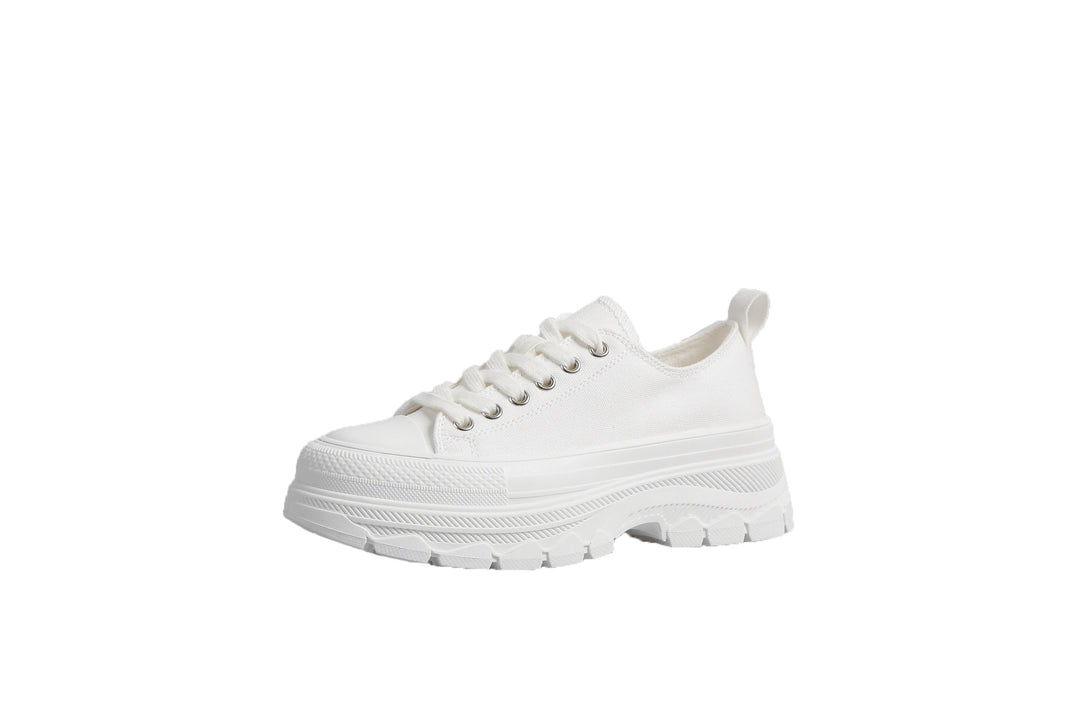 Dame Chunky Sneakers med højt sålprofil og slidstæk overmateriale Stilla