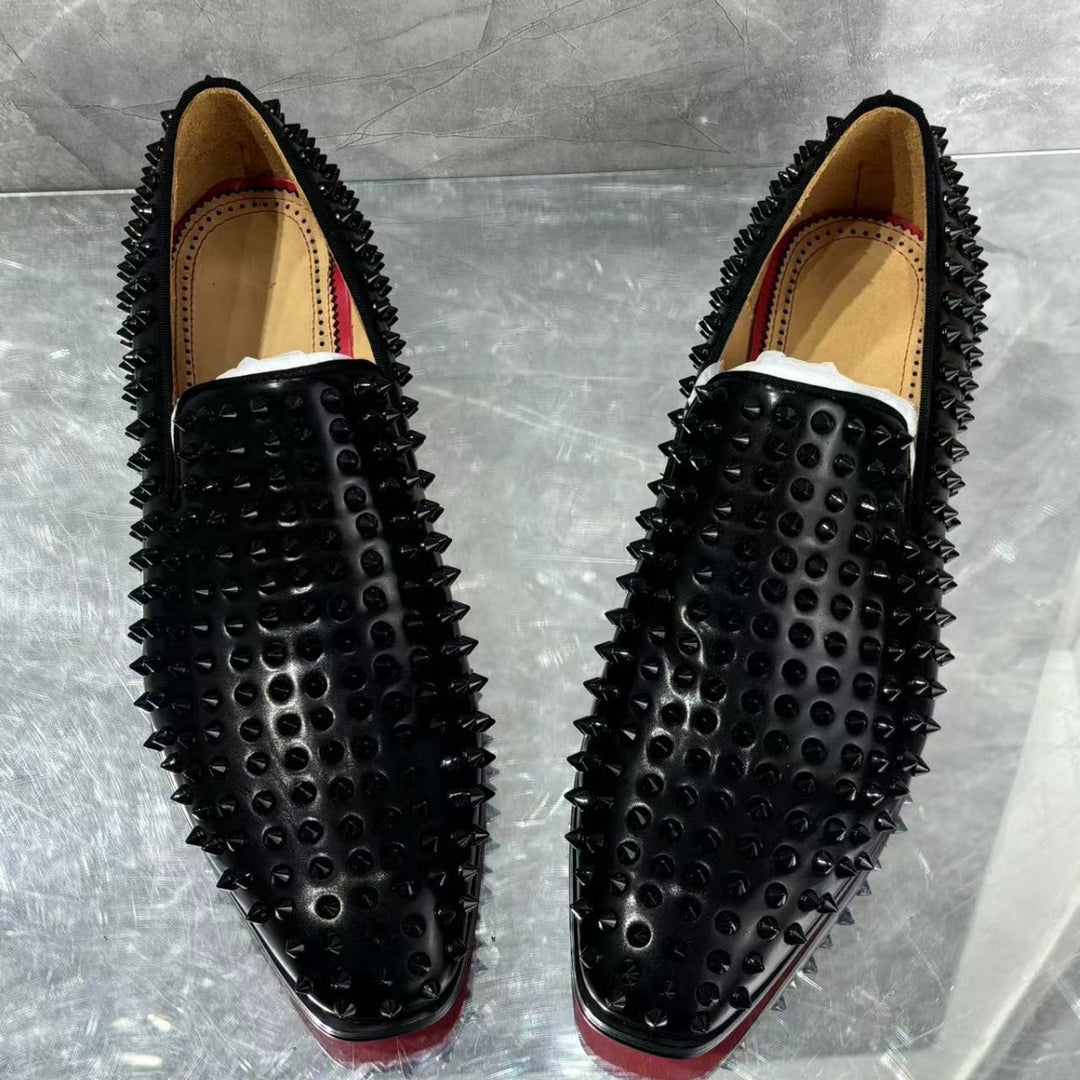 Herrer Spike Casual Slipper Loafer Stilla