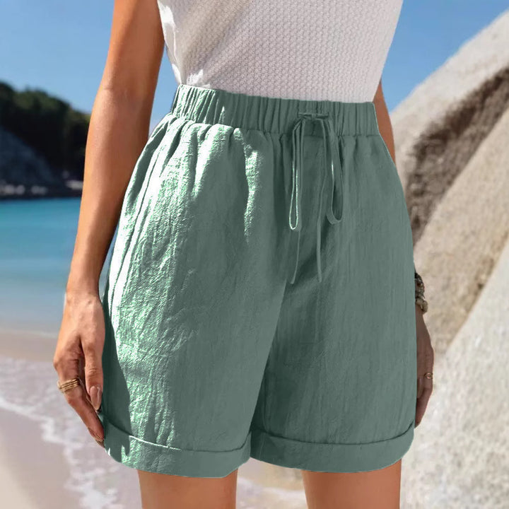 Dame Relaxed Fit Strandshorts Stilla