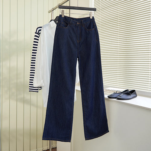 Kvinde brede jeans i en løs pasform Stilla