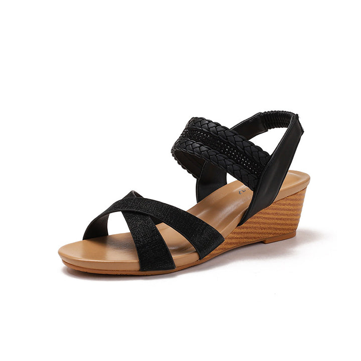 Dame kile sandaler med flettede detaljer Stilla
