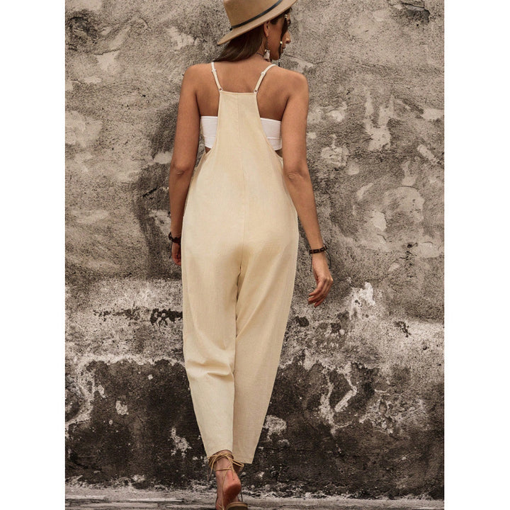 Dame Relaxed Fit Justerbare Stropper Overall Stilla
