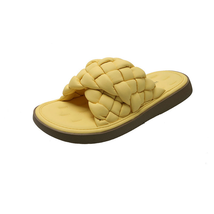 Femme Vævde Slide Sandaler Stilla