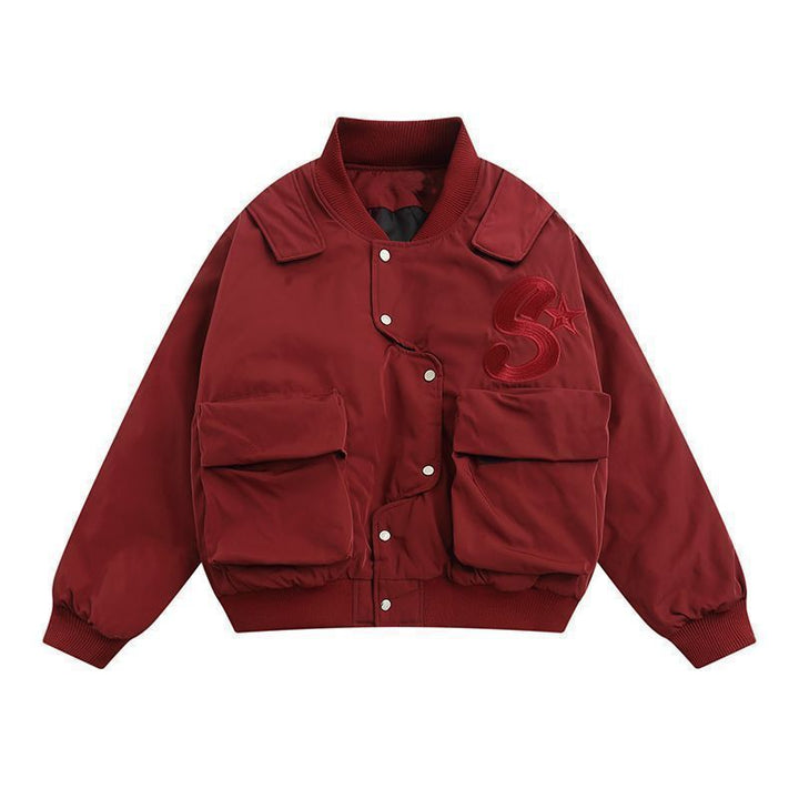 Herrer Oversized Utility Bomberjakke Stilla