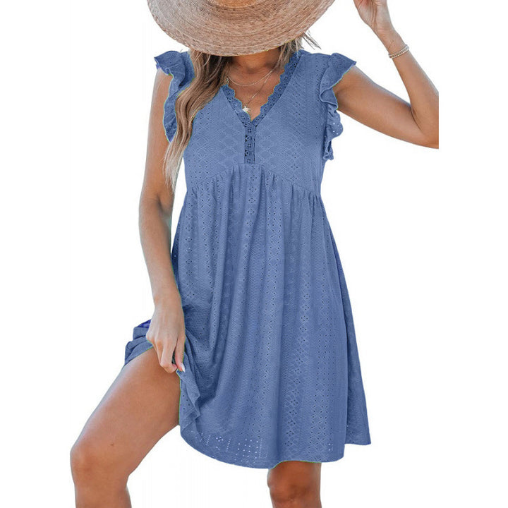 Femme Letvægts Øje Sommerkjole Stilla