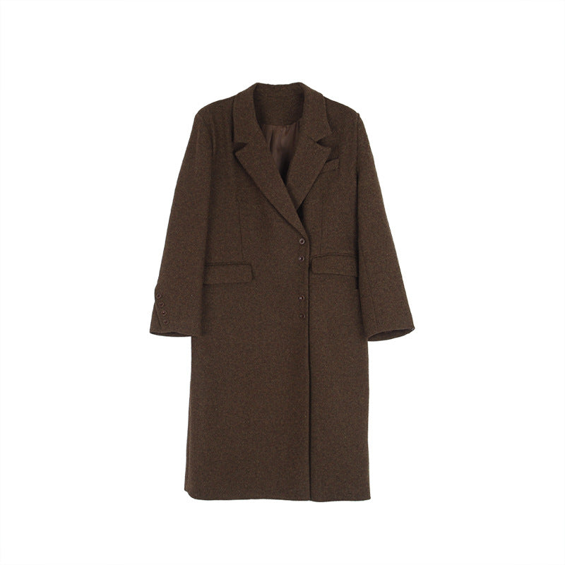Dame casual uldfrakke i oversized snit med taljerede detaljer Stilla