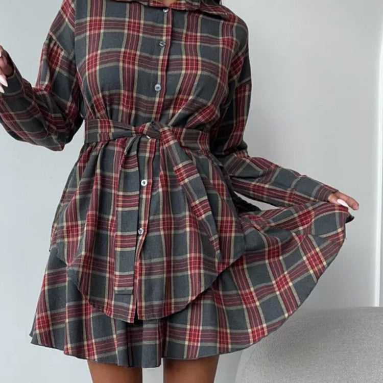 Femme Flannelkjole Stilla