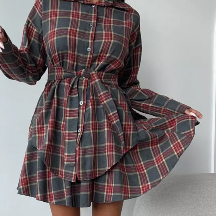 Femme Flannelkjole Stilla